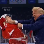 Donald Trump nu se dezminte     VIDEO.  Președintele SUA a publicat un clip creat cu AI în care   se bate  cu jucătorii de hochei ai Canadei