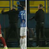 Pancu, ieșire nervoasă la Ovidiu    FOTO.  Antrenorul lui CFR Cluj s-a răstit la arbitru și   și-a împins colaboratorul . De la ce a pornit totul 