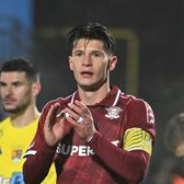 Moment amuzant Dobre - Panduru    VIDEO+FOTO  Atacantul a reacționat la complimentele analistului TV: „Am pus   poză la frizerie”  😅