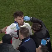 Joc dur în CFR - Dinamo    Zeljko Kopic  a intrat în teren să protesteze, după ce Kovacs n-a dat fault la intervenția gazdelor