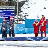 Le-au întors spatele rușilor    FOTO.  Schiorii germani   au protestat pe podium  la Jocurile Paralimpice de iarnă: „O rușine totală”