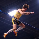 Cei 22 de pași ai lui Mondo     VIDEO.  Încă un record mondial pentru   Armand Duplantis:  „Cred că va sări mai sus. Mult mai sus!”