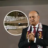 Bannere anti-Șucu, interzise  Jandarmeria nu i-a lăsat pe ultrașii lui Dinamo să afișeze mesaje care-l asociau pe patronul Rapidului cu   Securitatea:  „Sifon original”