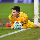 Popa, mai tare decât Aioani    FOTO.  Duelul portarilor convocați de Lucescu pentru barajul CM.   Superparadă și eroare la CFR - Rapid 1-0