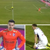 Căbuz, gafă incredibilă după convocare    VIDEO.  Jucătorul chemat de urgență la națională   a comis-o   în FC Argeș - U Cluj