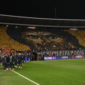 Amendă pentru scenografie religioasă  UEFA a sancționat cu   o sumă uriașă  imaginea apărută în peluză