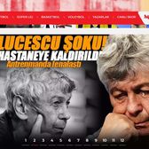 „Lucescu, șoc!”    FOTO.  Presa de la Istanbul a dat „știre de ultimă oră” cu starea selecționerului:   „A leșinat”. Mesajul lui Galatasaray