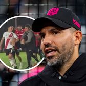 Accidentare oribilă     FOTO+VIDEO.  Sergio Aguero,   scos pe brațe  de pe teren la un meci demonstrativ » Ce a pățit legendarul atacant 