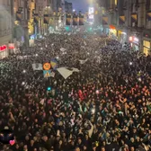 Imagini senzaționale din Sarajevo!     VIDEO+FOTO:  100.000 de oameni   au sărbătorit  pe străzi calificarea la CM 2026, alături de jucători! O trupă rock a dat tonul de la Zenica