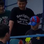 Mladinovici, gest superb    FOTO:  Cum a fost surprins   arbitrul  partidei dintre Farul și Unirea Slobozia la pauză