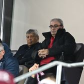 Imagini emoționante în Giulești     FOTO.  Scaunul obișnuit al lui Lucescu de la VIP,   lăsat liber  la Rapid - U Cluj