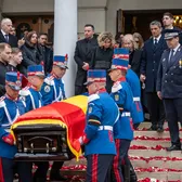 A fost ultima dorință a lui Lucescu    FOTO.  Ce s-a întâmplat la   Arena Națională,  cu puțin timp înainte de înmormântarea lui Il Luce