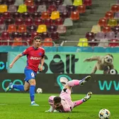 Lui Rădoi i-a ieșit schimbarea     VIDEO  Atacantul U21 de la FCSB a marcat cu Oțelul și   s-a dus direct la antrenor:  ce a urmat