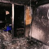 Incendiu pe stadion     FOTO:  Pagube materiale serioase produse   în interiorul arenei lui FC Basel