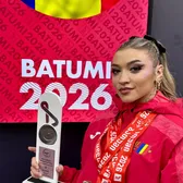 Mihaela Cambei, record la smuls!    VIDEO.  Românca a cucerit   o medalie de aur și două de argint  la Campionatele Europene de la Batumi