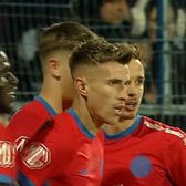 Celebrare inedită     FOTO+VIDEO.  Acțiunea foarte bună a lui   Tavi Popescu  a dus la golul lui Cisotti + cum a sărbătorit assistul