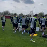 Primul antrenament fără Rădoi    VIDEO:   Cu cine s-au pregătit, miercuri, jucătorii celor de la   FCSB,  rămași din nou fără tehnician