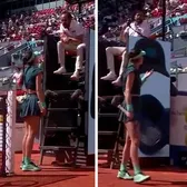 Enervată de echipa lui Coco Gauff    Sorana Cîrstea  a cerut intervenția supervizorului la Madrid: „Se aude în urechea mea”