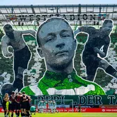 Imagini spectaculoase din Austria    FOTO.   De ce a apărut   chipul fostului selecționer al României  în scenografia de la Rapid Viena - Salzburg