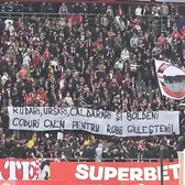 „Rezultatul e zero”  Reacția lui Andrei Nicolescu, după   bannerele rasiste  afișate de fanii lui Dinamo la derby-ul cu Rapid