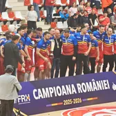 Dinamo a făcut eventul    VIDEO.     Al 10-lea titlu la rând!  PCH, absentă + 6 jucători out!