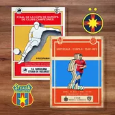 Poster cu trimitere la Steaua ’86  FCSB a folosit un vizual inspirat din   finala de la Sevilla  pentru meciul de pe Ghencea, cu Slobozia