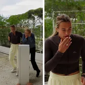 Farsă inedită    VIDEO+FOTO.  Tenismenii care participă la turneul de la Roma au avut parte de   păcăleala vieții lor.  Ce s-a întâmplat