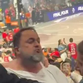 Scandal la finala Euroligii  Patronul de la Nottingham Forest și Olympiacos   s-a ales cu tricoul rupt  după un incident în zona VIP: „M-a scuipat. I-am dat o palmă”
