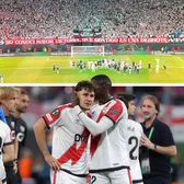 Au anticipat eșecul    FOTO.   Bannerul afișat de   suporterii lui Rayo,  după finala pierdută cu Crystal Palace