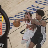 Au stricat petrecerea din New York  Meciul 3 din finala NBA a fost   un thriller total.  Donald Trump a fost în tribune