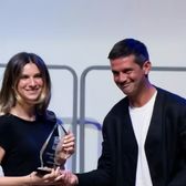 Rol special pentru Chivu     FOTO.  Antrenorul lui Inter   a urcat pe scenă  și „i-a inspirat” pe tinerii din Milano