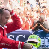 Hamilton a spart gheața!    FOTO.  Copleșit de emoții după   prima victorie  pentru Ferrari: „E ceva diferit acum” + Antonelli și Leclerc au abandonat pe final