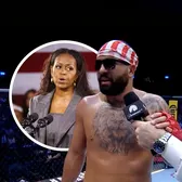 Atac grosolan la Michelle Obama    În fața lui Donald Trump,  un luptător american din Gala UFC Freedom 250 a făcut o afirmație scandaloasă la adresa fostei prime doamne