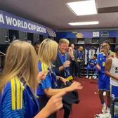 Imaginile zilei la Mondial     VIDEO.    Regele și Regina   au sărbătorit în vestiar o remiză istorică: „Au luptat ca niște lei”