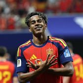 Ce reprezintă gestul lui Yamal     FOTO:  Explicația semnului făcut de starul Spaniei la   primul său gol  marcat la un Campionat Mondial