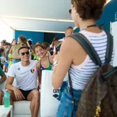 Popovici, mesaj în italiană pentru fani     VIDEO.  Ce a transmis înotătorul român, după ce   s-a calificat în finala  probei de 200m liber