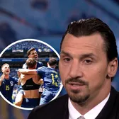 Ibrahimovic, copleșit de emoții     VIDEO.  Zlatan, cu lacrimi în ochi după   calificarea  fostei adversare a României în 16-imile CM: „Îmi dă fiori”
