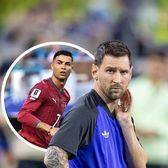 Messi vs. Ronaldo  Cifre surprinzătoare de la Mondial:   Leo e mai „leneș” decât CR7,  ajuns la 41 de ani! Dar mult mai eficient