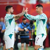 Ronaldo s-a supărat la schimbare    FOTO.    Fețele lui Cristiano  când a fost înlocuit la Portugalia - Croația. Reacția la golul victoriei