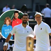 Mai apropiat ca vârstă de fiul lui Nole   Semifinala Wimbledon   Sinner - Djokovic  readuce în atenție o imagine de acum 10 ani și o curiozitate