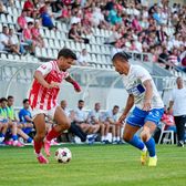 Farul nu crede în amicale    FOTO.   Constănțenii au stricat   prezentarea lui Dinamo!  Ce s-a întâmplat pe „Arcul de Triumf”