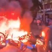 Incidente după Franța - Spania     VIDEO.   Poliția a arestat peste   160 de persoane  la Paris și Lyon