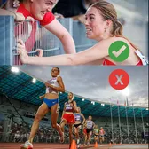 Așa da, așa nu!     FOTO  Organizatorii competițiilor de atletism cer mai puține cadre TV care   sexualizează sportivele