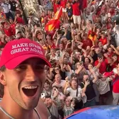 Apariție controversată     FOTO.  Cum a fost surprins   Ferran Torres  la parada din Madrid, după câștigarea CM 2026 + Reacția Casei Albe