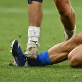 FCSB n-a primit un penalty clar    FOTO.  Imaginile   GOLAZO.ro  arată că Bîrligea   a fost călcat brutal pe gleznă  la ultima fază a meciului cu Auda