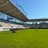 Cum arată „Arcul de Triumf” înainte de FCSB - Farul   FOTO:   Gazonul nu se prezintă grozav,  iar duminică joacă și Dinamo pe Arc