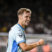 GOLAZO Olaru   FOTO.   Fostul căpitan de la FCSB a spart gheața în Belgia cu o  execuție spectaculoasă