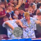 Scene obscene la Supercupă    FOTO.  Un fan  a renunțat la inhibiții  după golul favoriților. Imaginile necenzurate s-au văzut la TV!