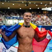 Încasări de top pentru Popovici  Suma pe care o va primi campionul european, după  medalia de aur  cucerită la Paris 