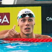David Popovici apasă pe accelerație   FOTO.   S-a calificat în  finala probei de 200m  liber, la Europene! A fost cel mai rapid